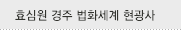 효심원 경주 법화세계 현광사
